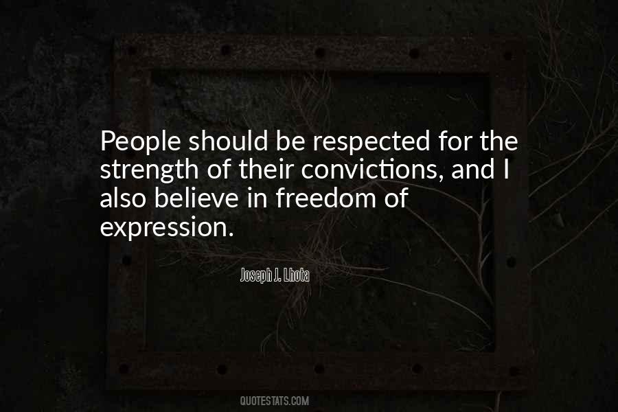 Be Respected Quotes #1451042