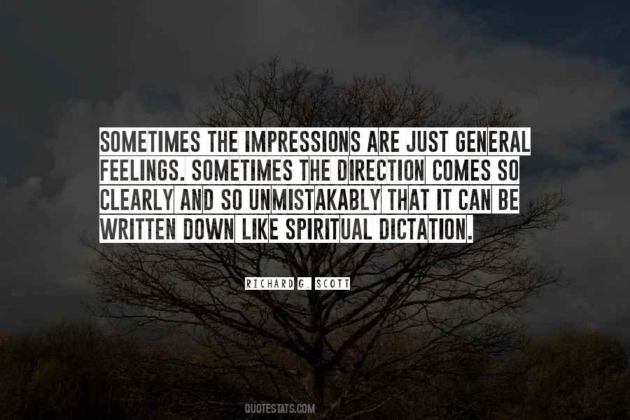 Spiritual Feelings Quotes #1745738