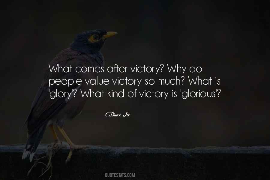After Victory Quotes #158165