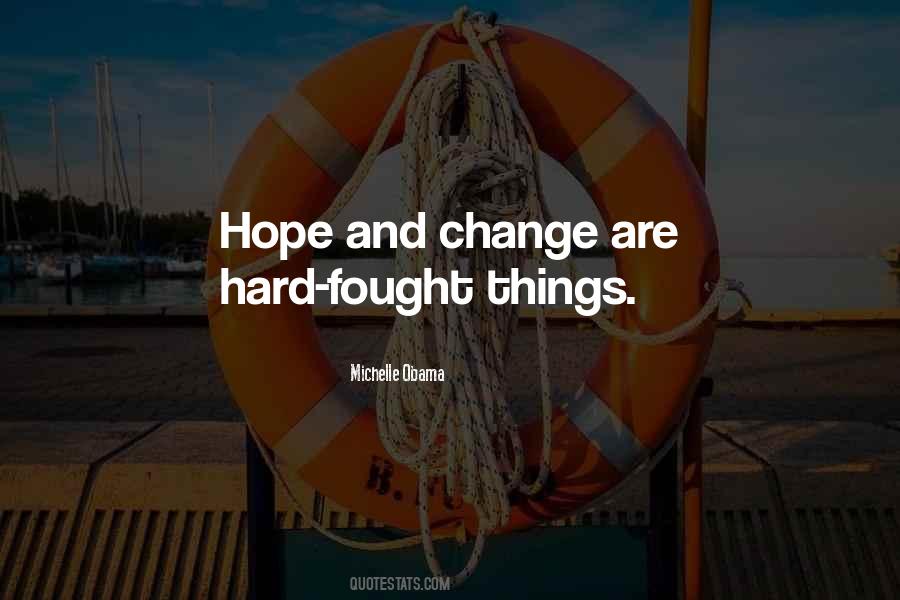 Hope Change Quotes #139227