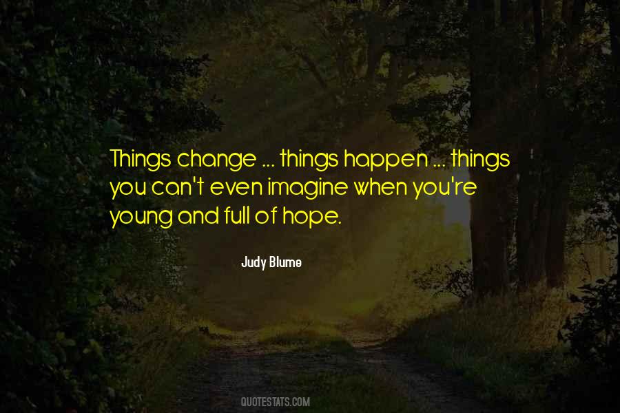 Hope Change Quotes #930152