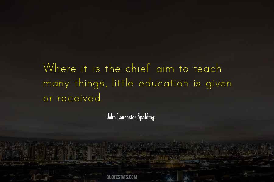 Education Aim Quotes #934926