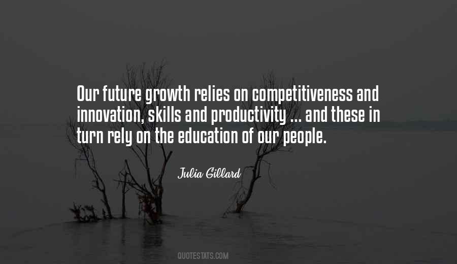 Education And Future Quotes #1085490