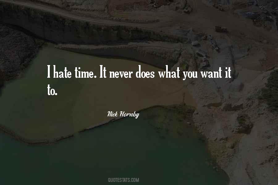 I Never Hate You Quotes #1091674