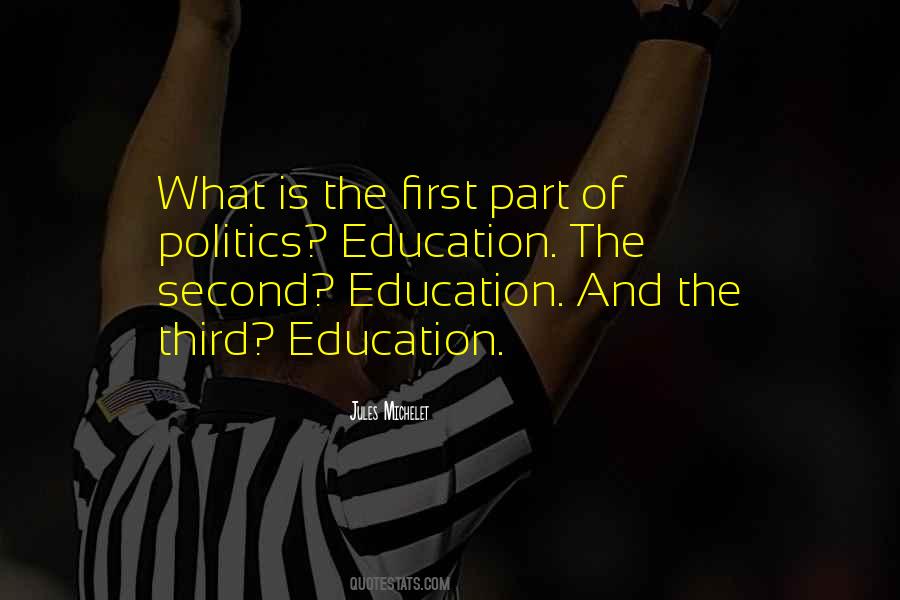 Education And Politics Quotes #1495852