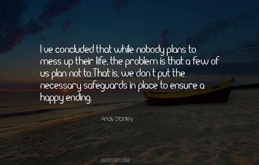 Not A Happy Ending Quotes #1524024