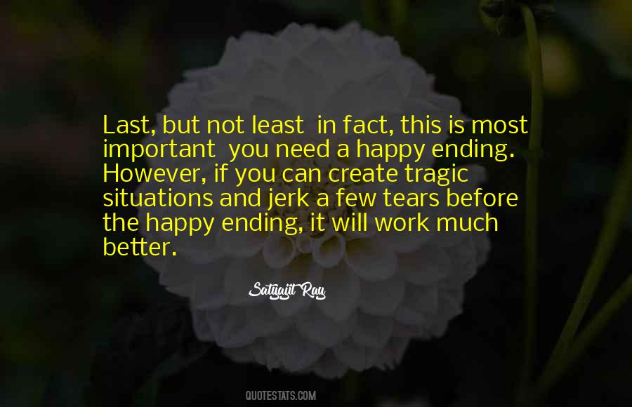Not A Happy Ending Quotes #1570719