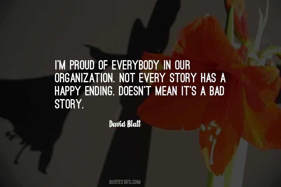 Not A Happy Ending Quotes #521062