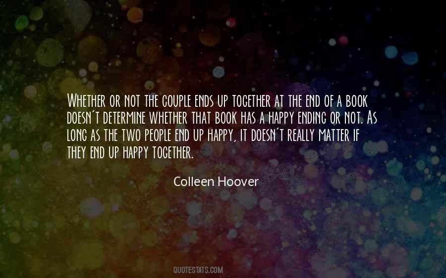 Not A Happy Ending Quotes #983528