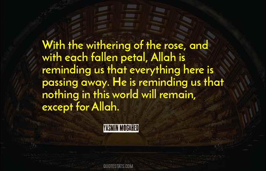 For Allah Quotes #1129258