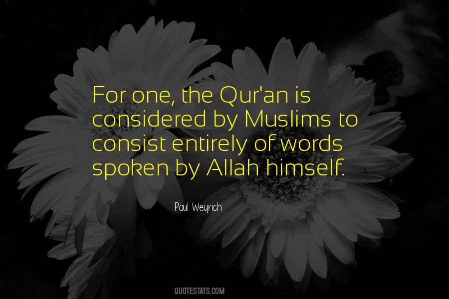 For Allah Quotes #1669580