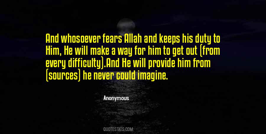 For Allah Quotes #913468