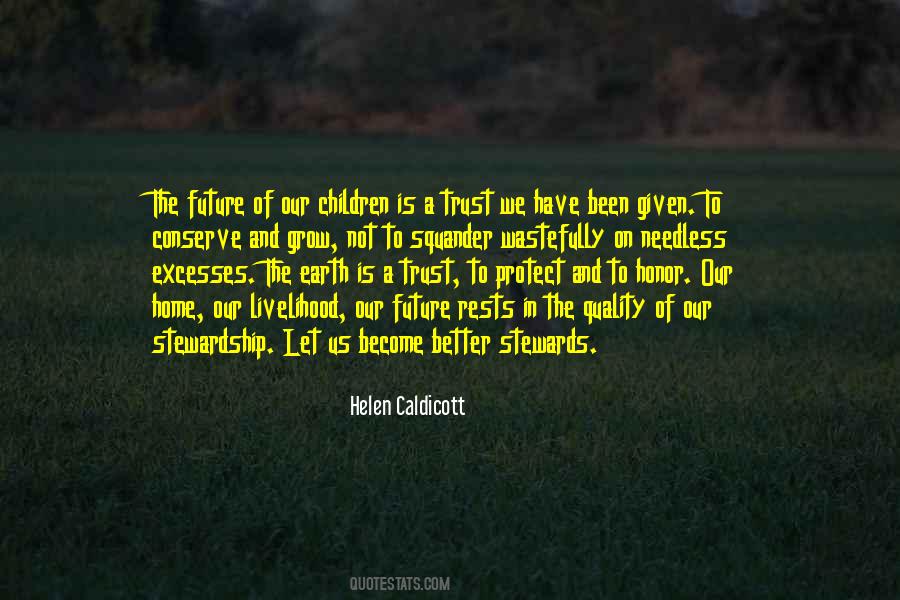 Trust Future Quotes #929918