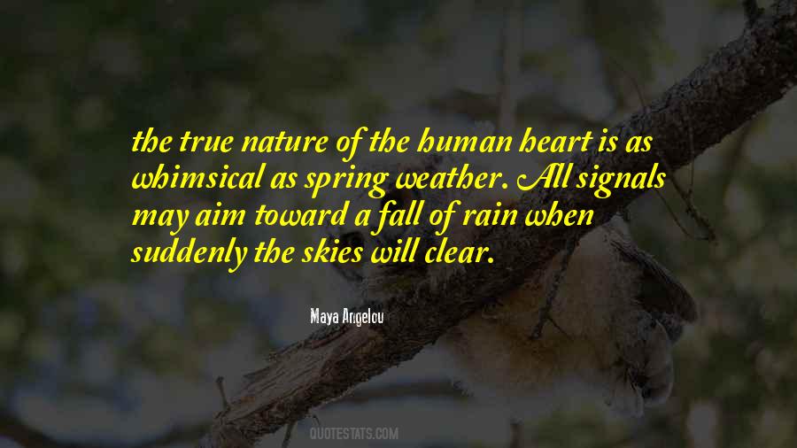 Quotes About Nature Weather #1068735