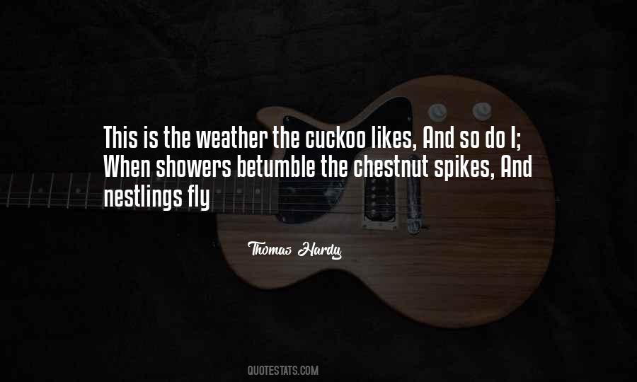 Quotes About Nature Weather #592672