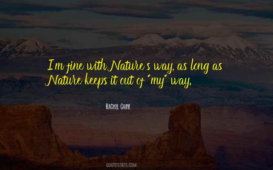 Quotes About Nature Weather #870023