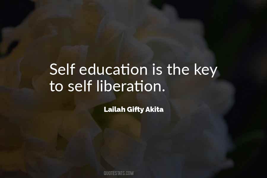 Education For Liberation Quotes #1031384