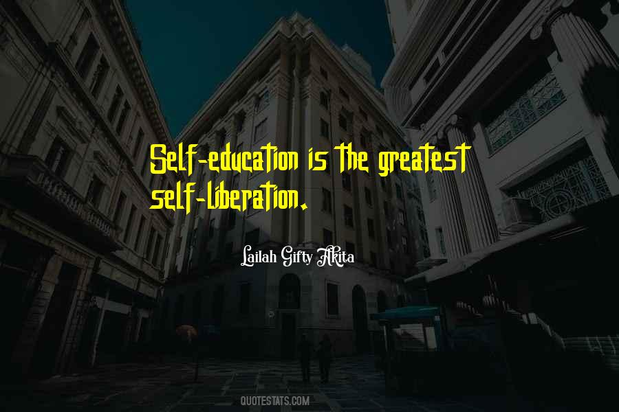 Education For Liberation Quotes #111179