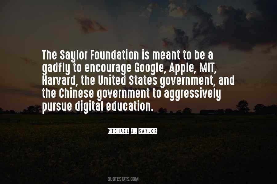 Education Foundation Quotes #368086