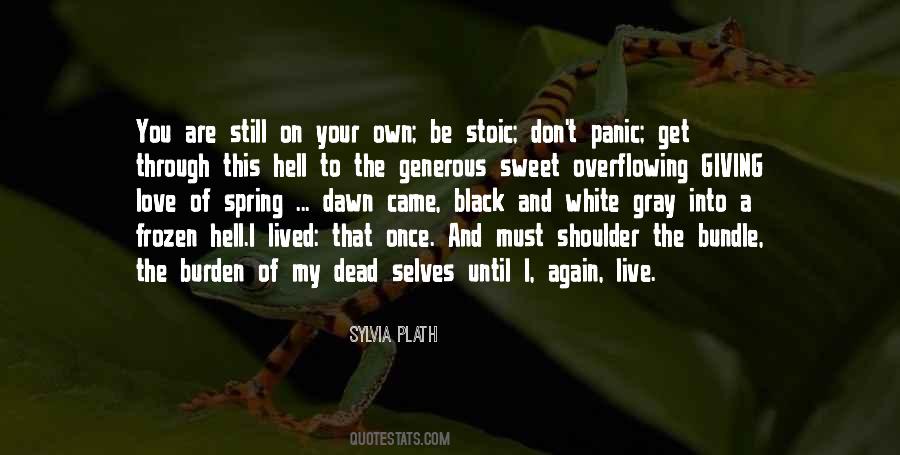 On My Own Again Quotes #1722974