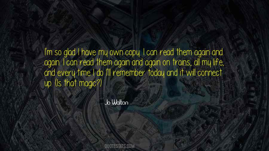 On My Own Again Quotes #1780419