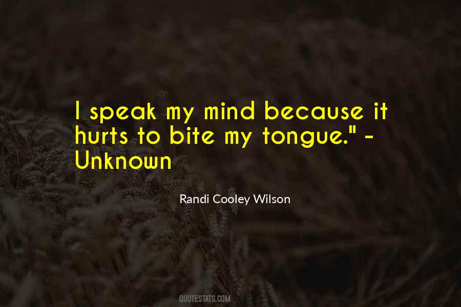 My Tongue Quotes #1021038