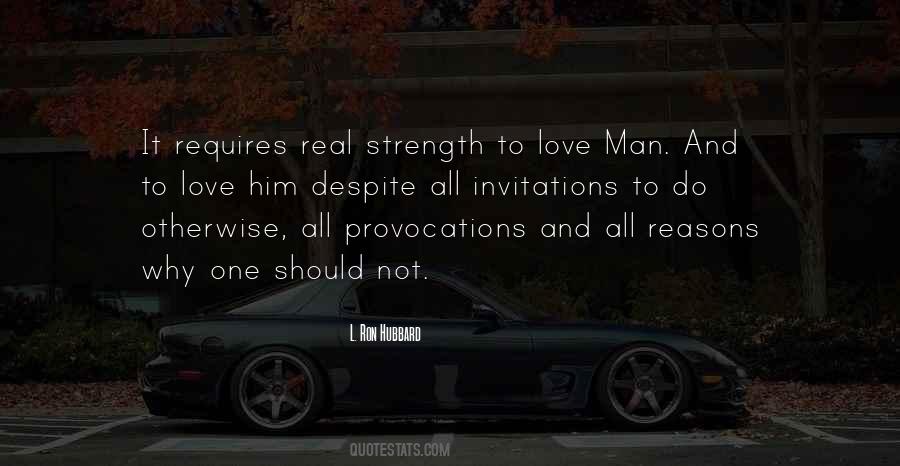 Quotes About The Love Of A Real Man #193491