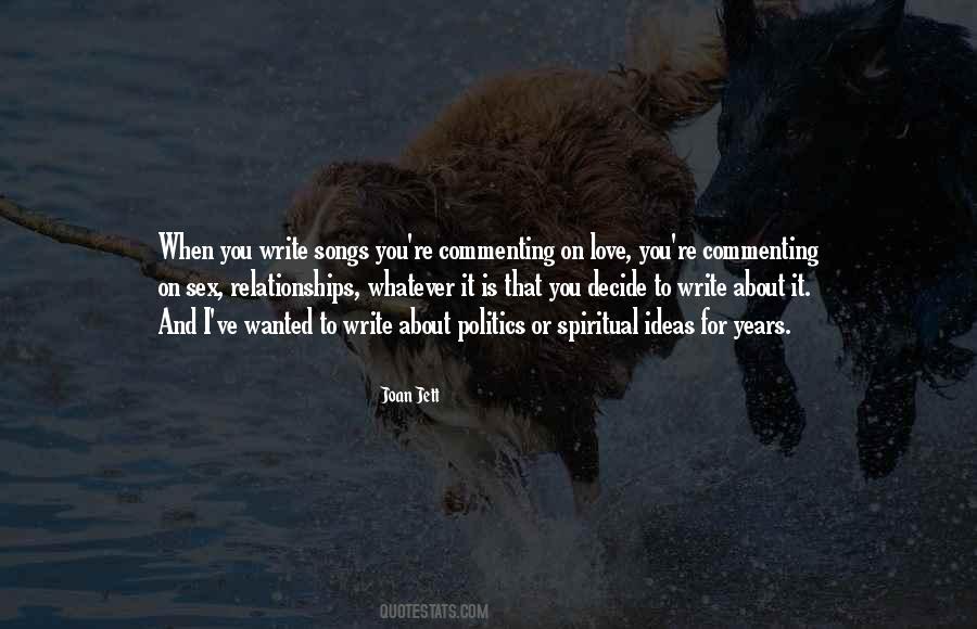 Quotes About Sex And Relationships #455902