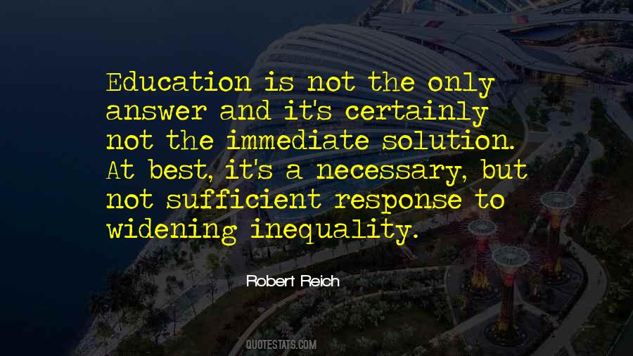 Education Is Necessary Quotes #547793