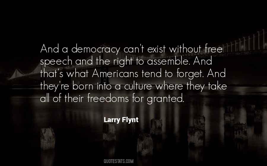 Free Speech Democracy Quotes #847917