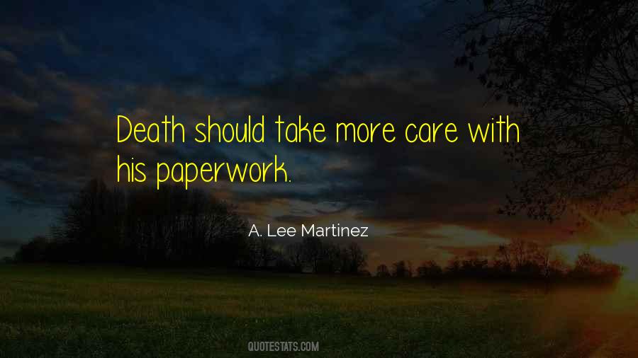 More Care Quotes #1224277