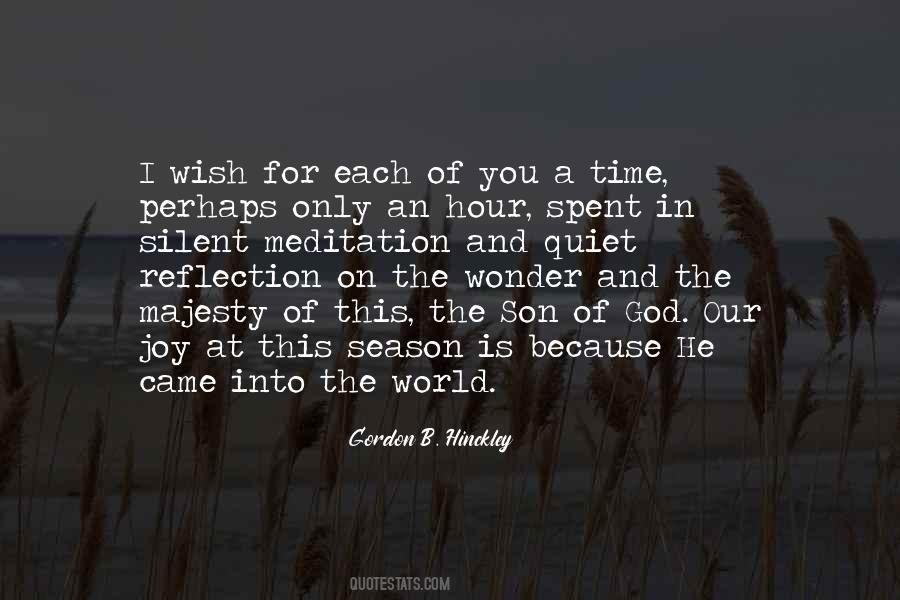 Time Of Wonder Quotes #590450