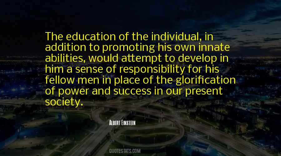 Education Is Not The Key To Success Quotes #189366