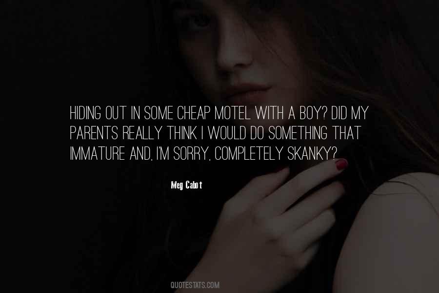 Some Sorry Quotes #1205151