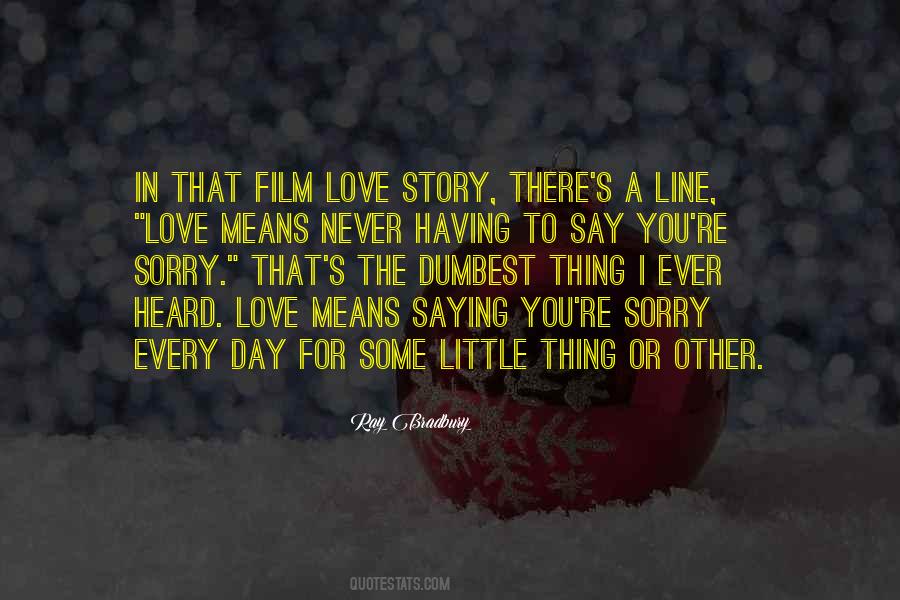Some Sorry Quotes #885210