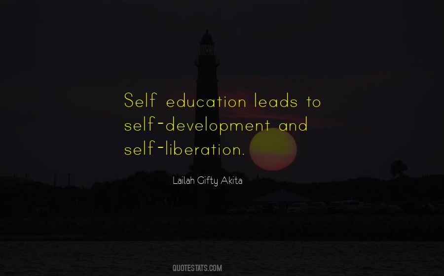 Education Liberation Quotes #1533033