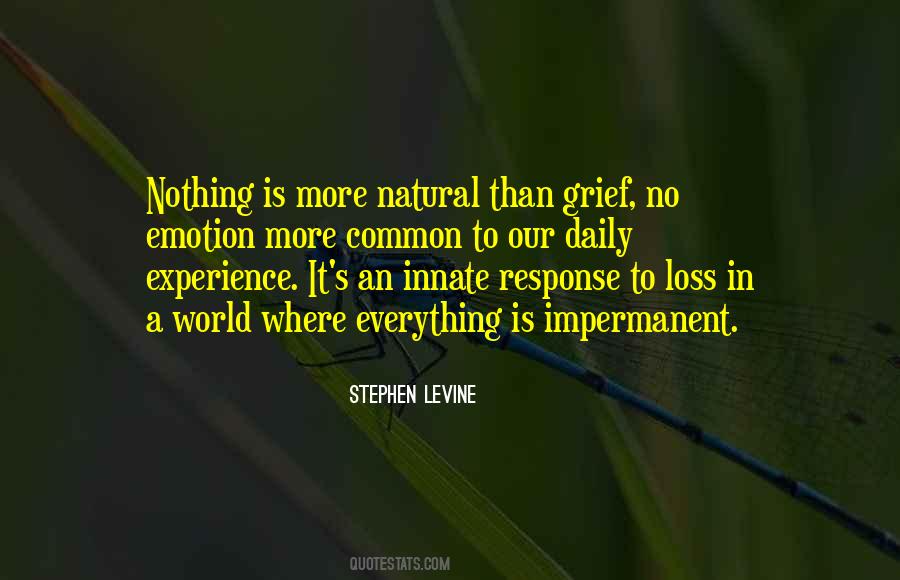 Everything Is An Experience Quotes #1501818