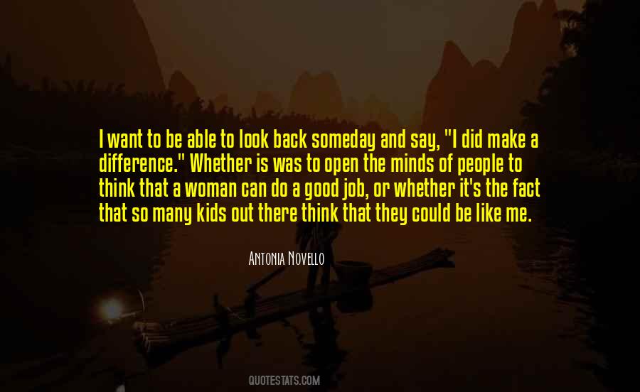 I Want To Make A Difference Quotes #1565519