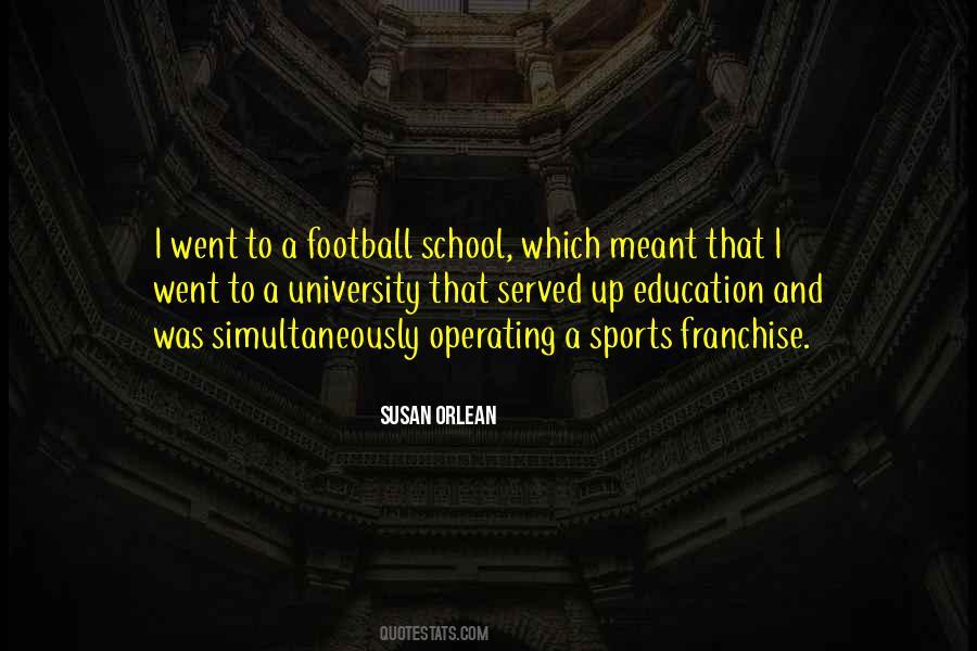 Education Over Sports Quotes #930543