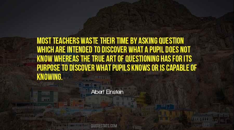 Education Questioning Quotes #1715755