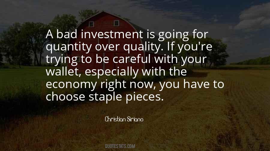 Choose Quality Quotes #1661948
