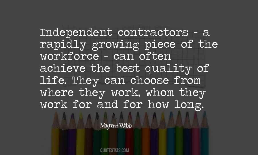 Choose Quality Quotes #397380