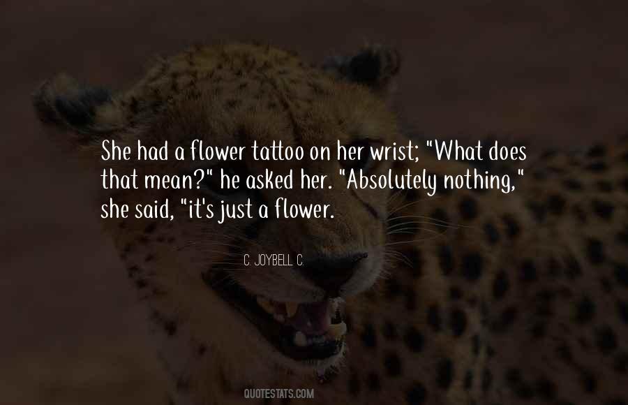 Flower Sweet Quotes #1234966