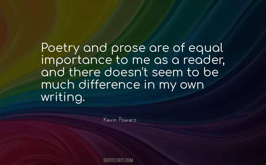 My Importance Quotes #33088