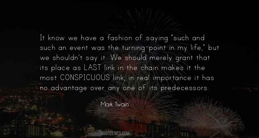 My Importance Quotes #892674