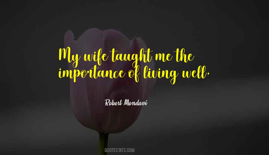 My Importance Quotes #899419