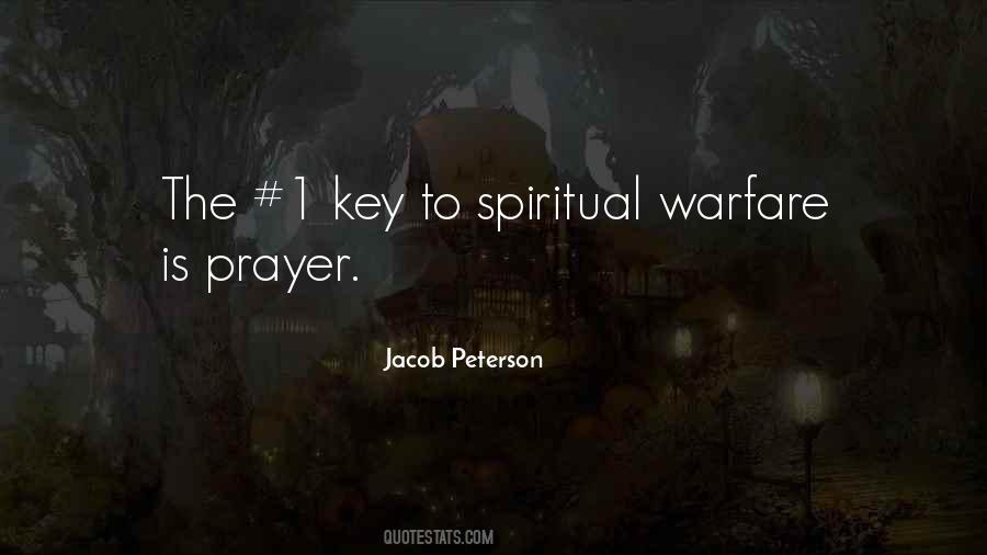 Warfare Prayer Quotes #1605843