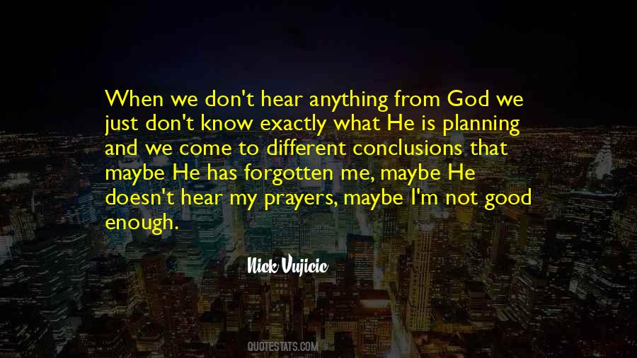 Hear My Prayers Quotes #155172