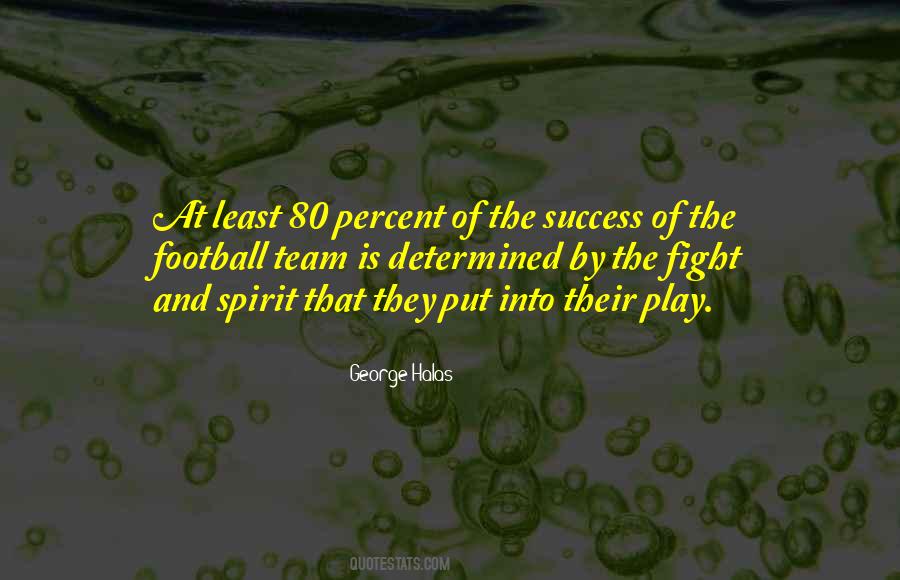 Football Success Quotes #1588885