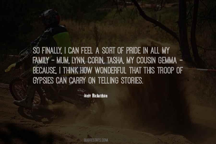 Family Pride Quotes #1226987
